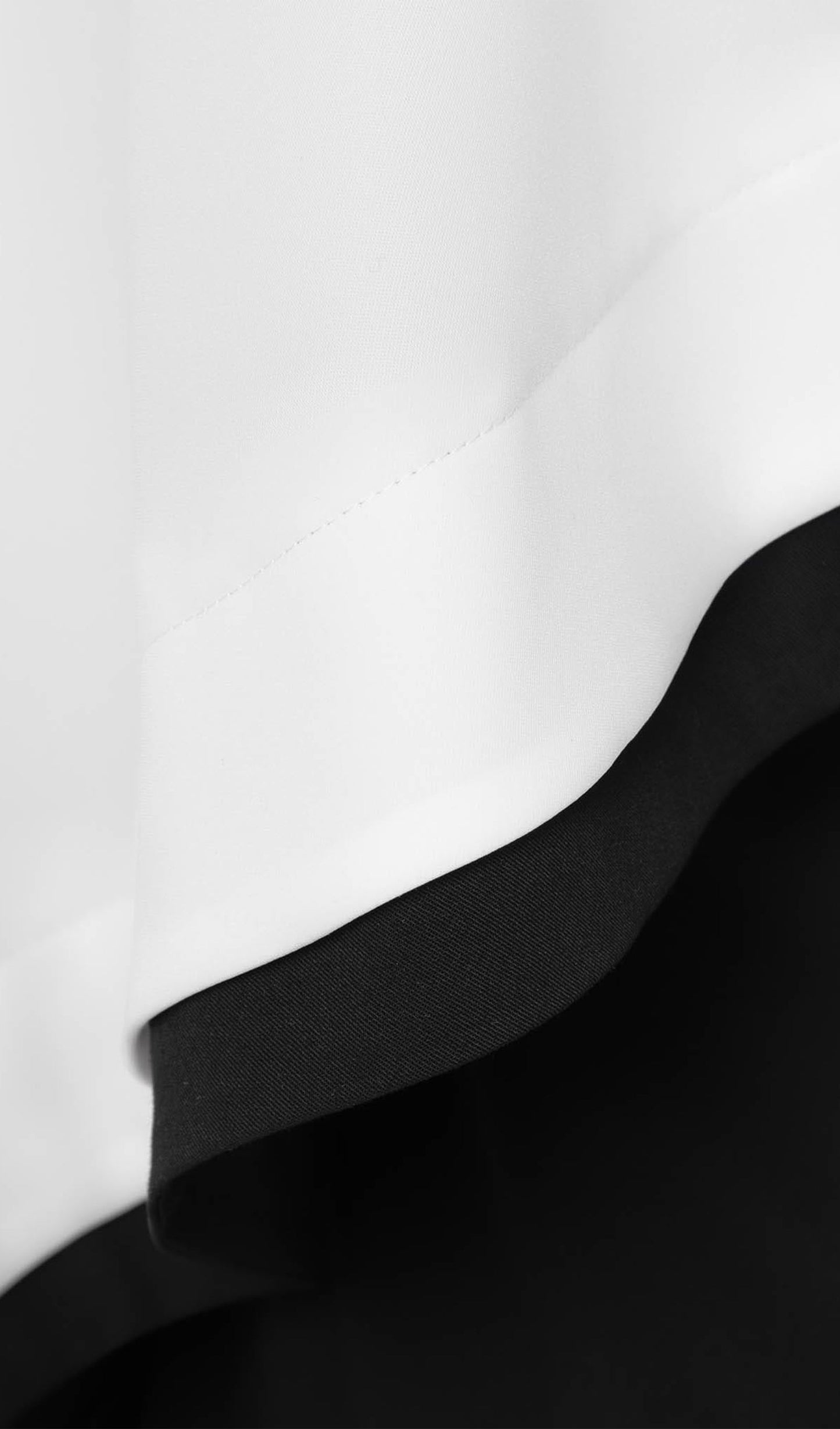 Contrasting Cape Maxi Dress