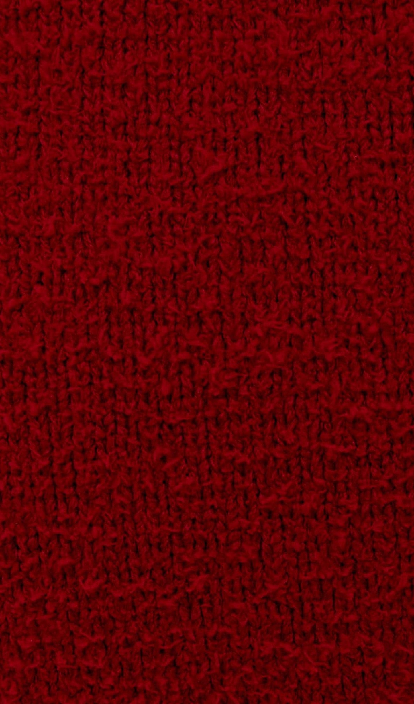 Textured Knitted Jumper & Mini Skirt Set Red