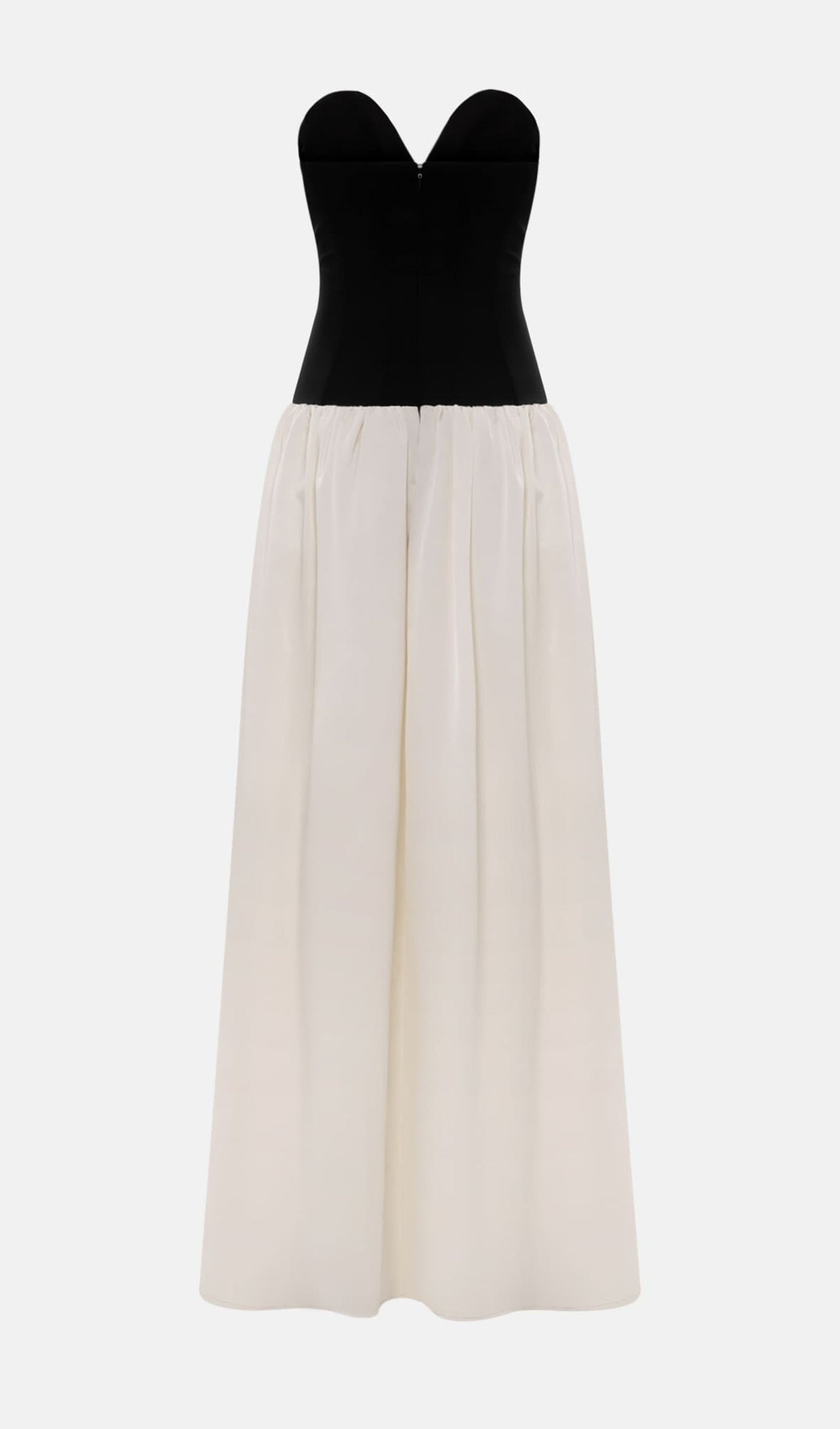 Corset Bodice Off Shoulder Maxi Dress