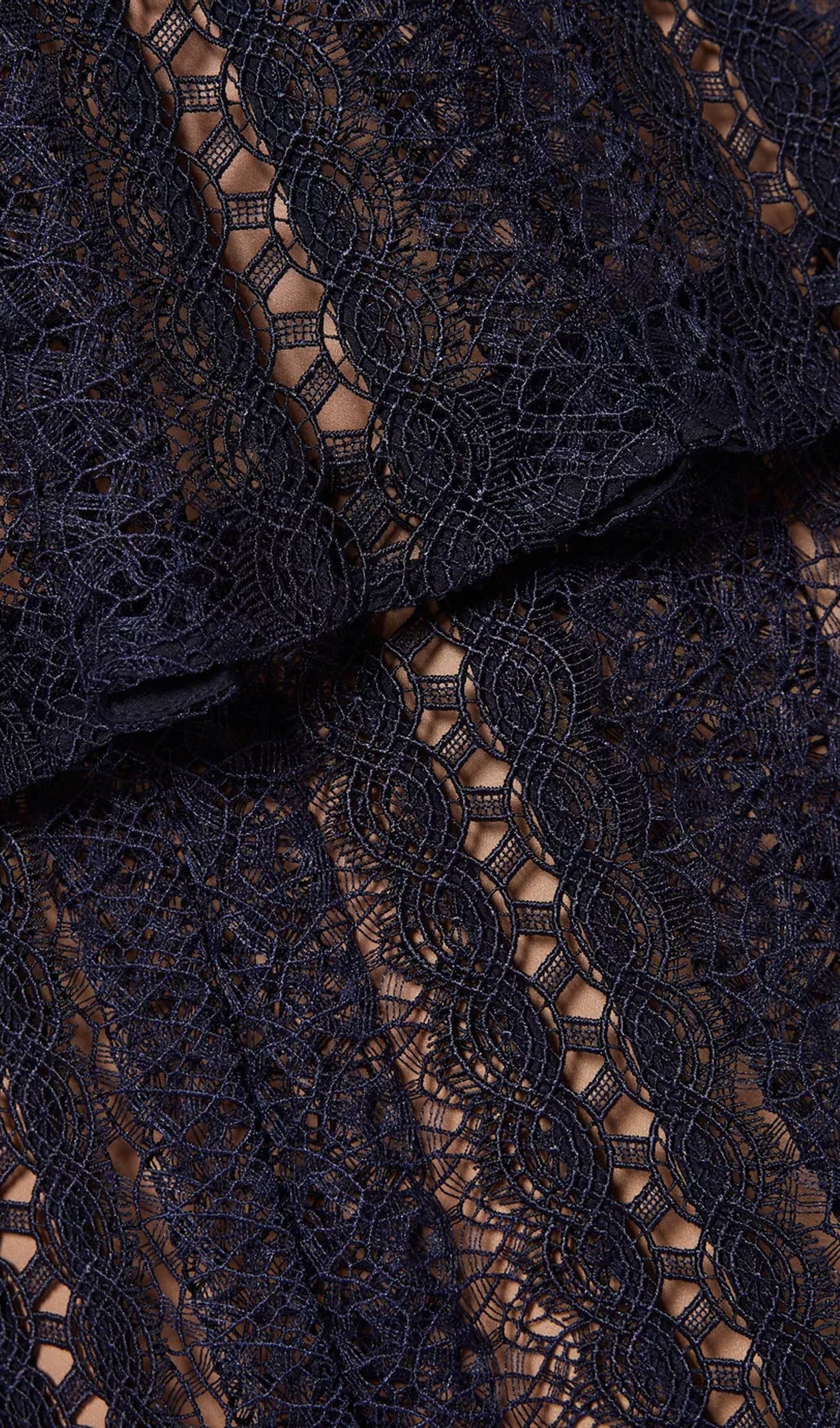 Lace Tiered Maxi Dress