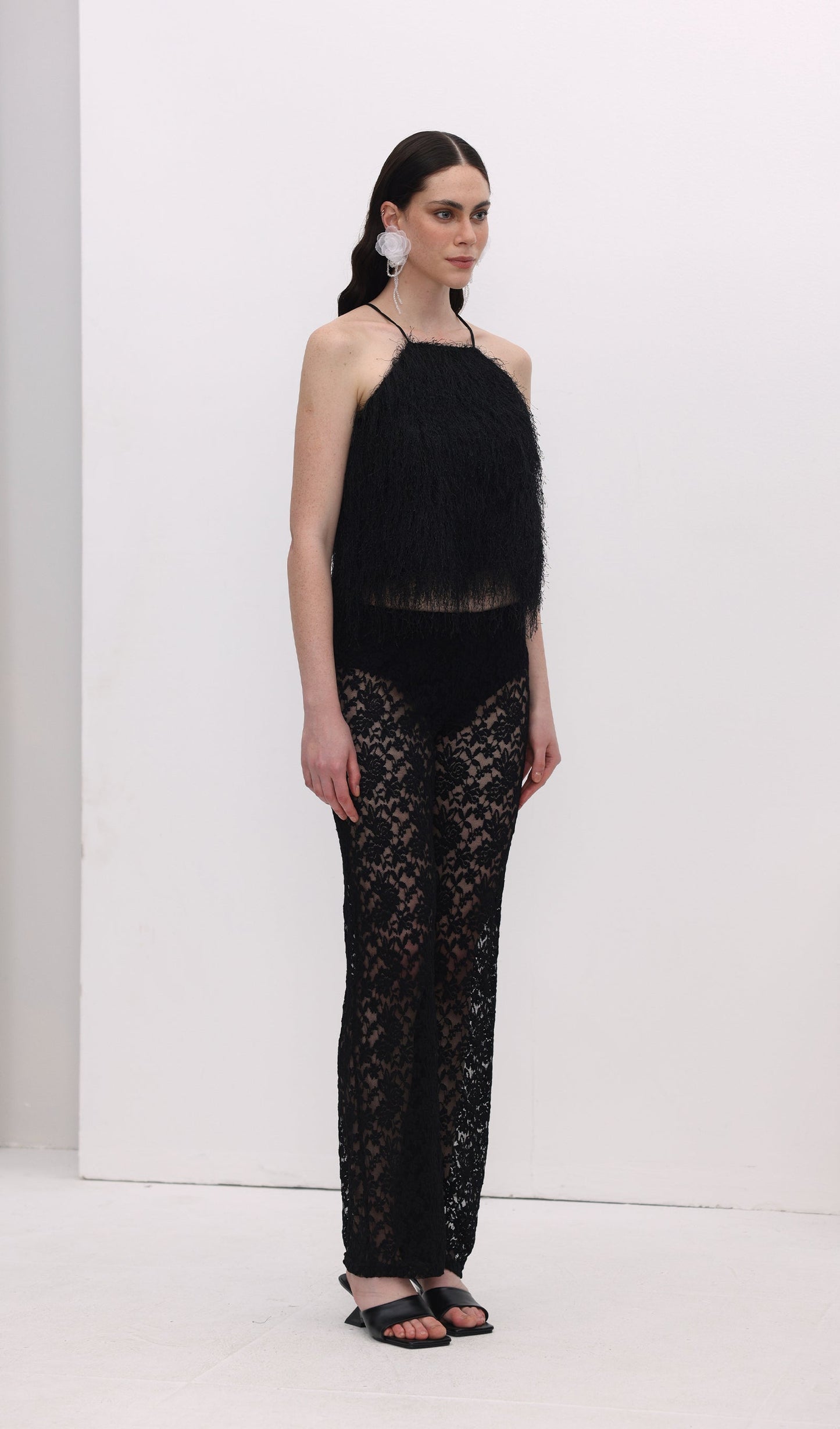 Solid Fit Fluff Slip Top