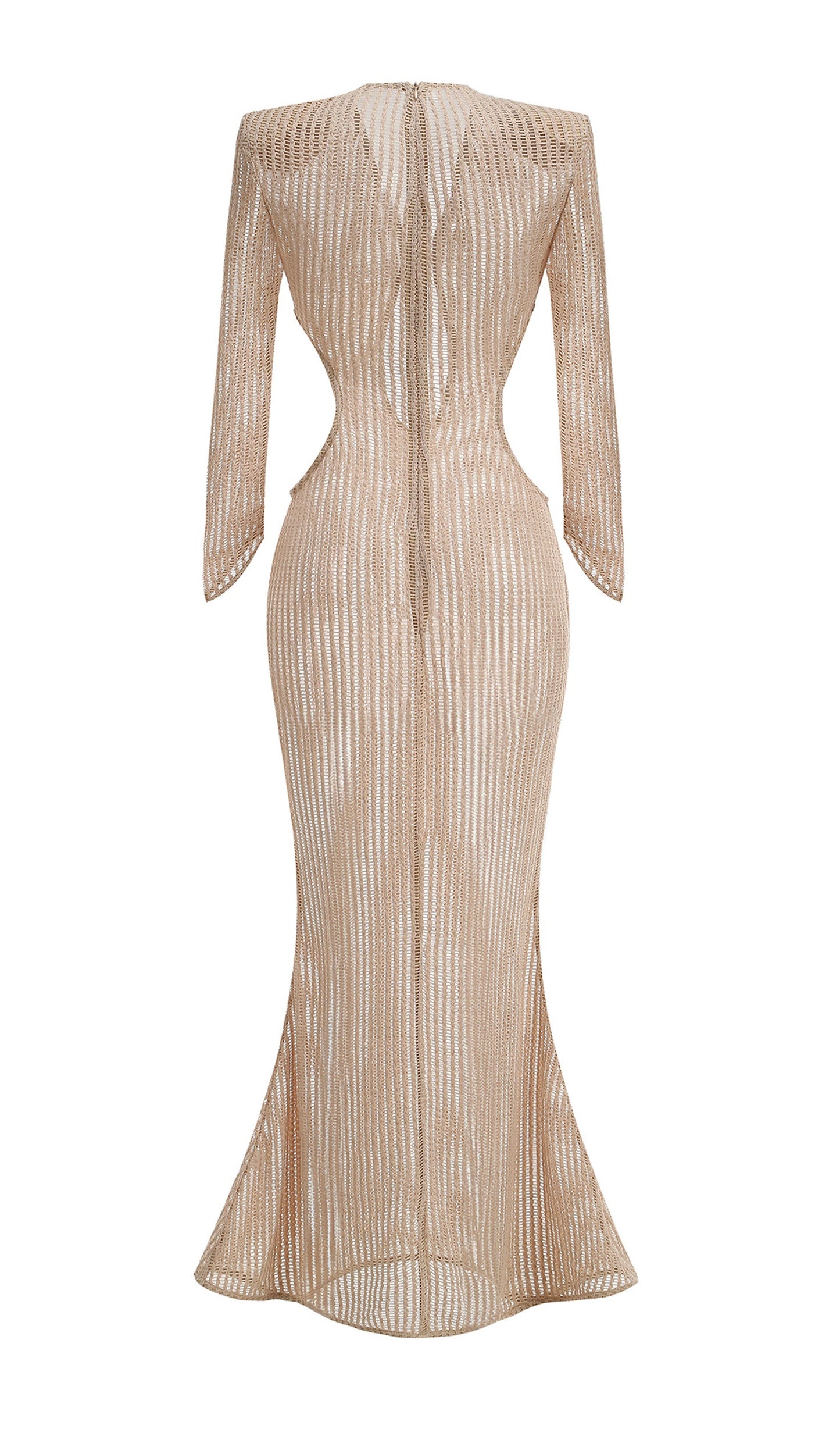 Talia Desert Crochet Gown