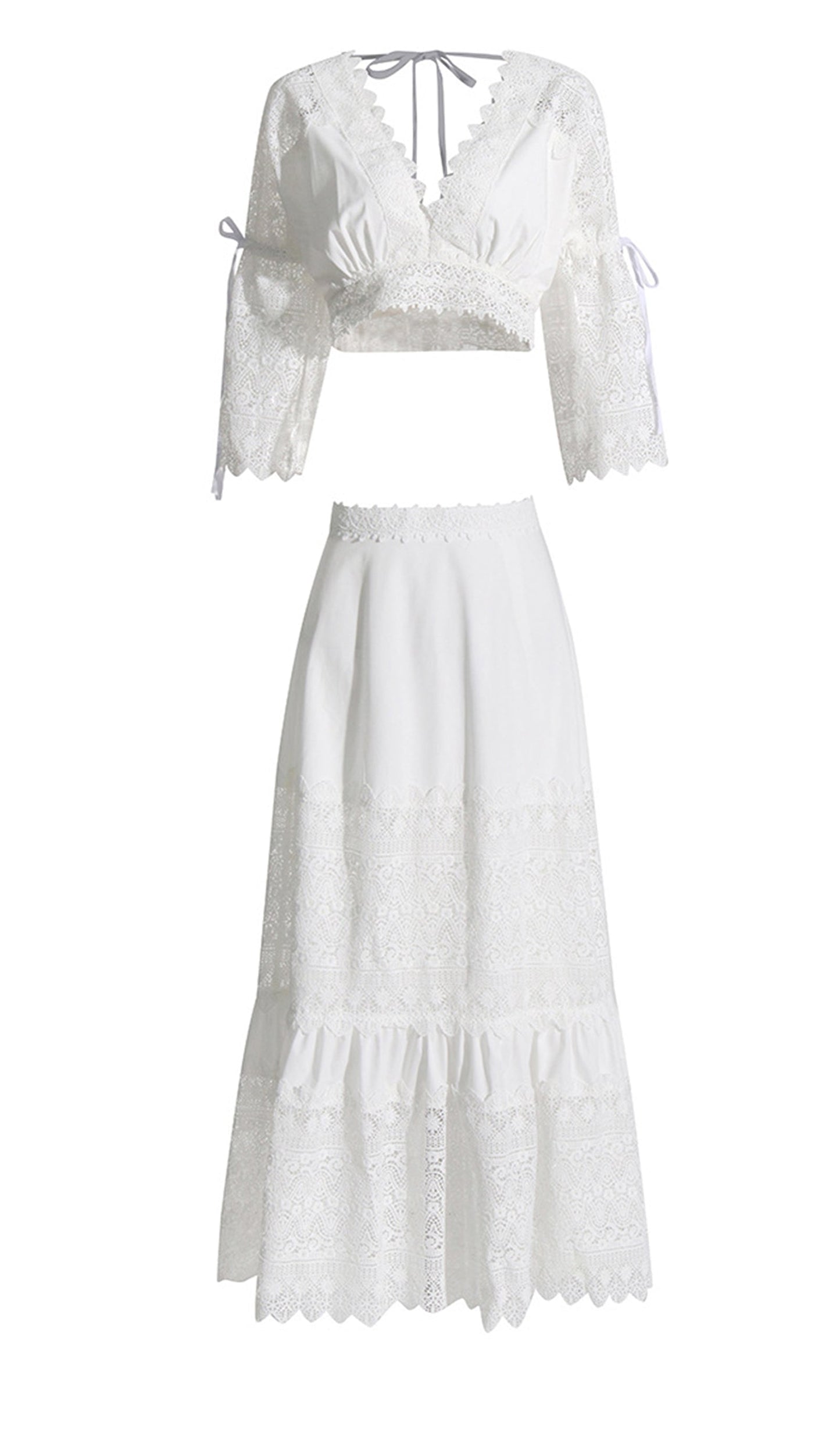 Crochet Skirt And Top Set