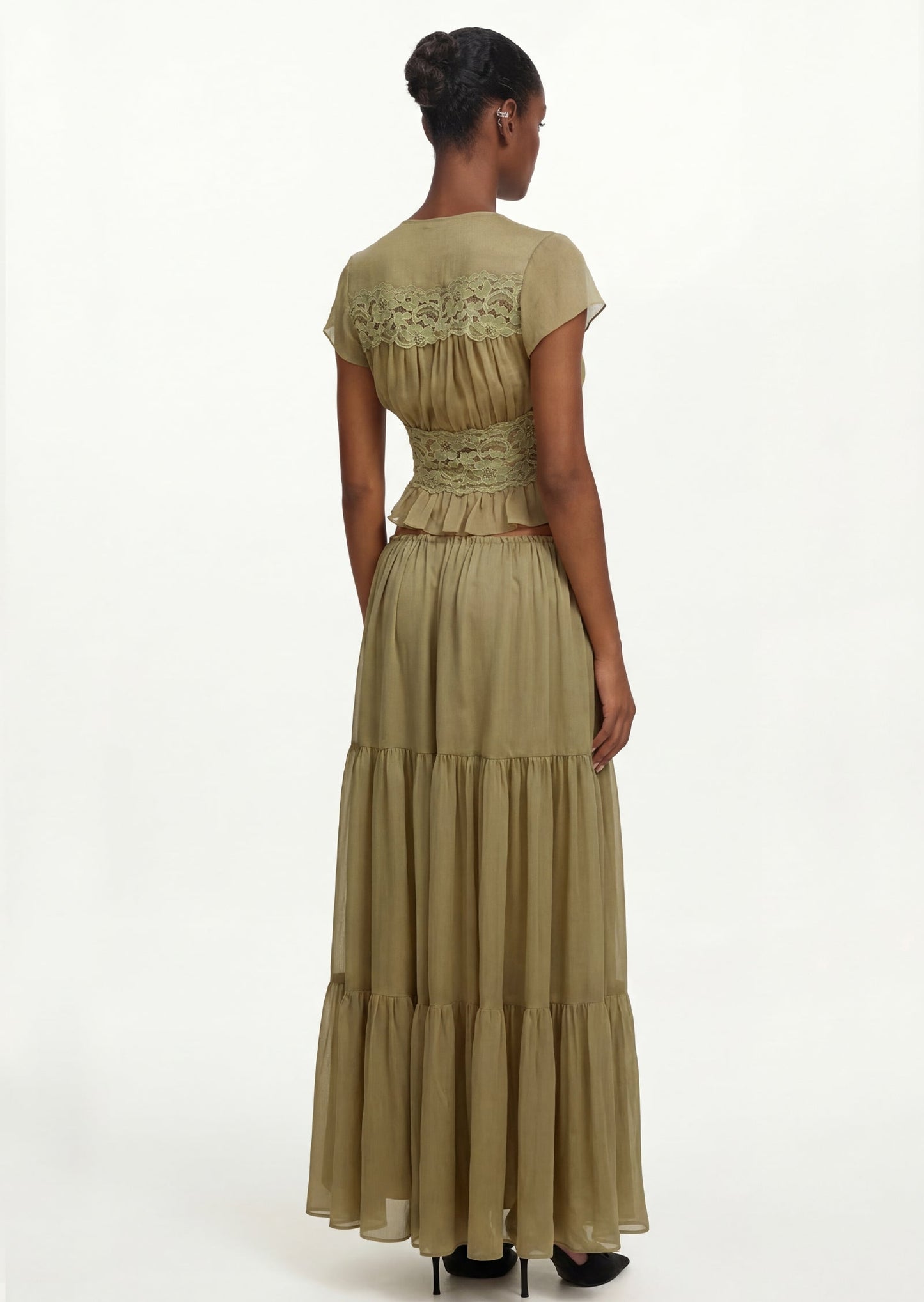 Sabrina Top & Tiered Skirt Set