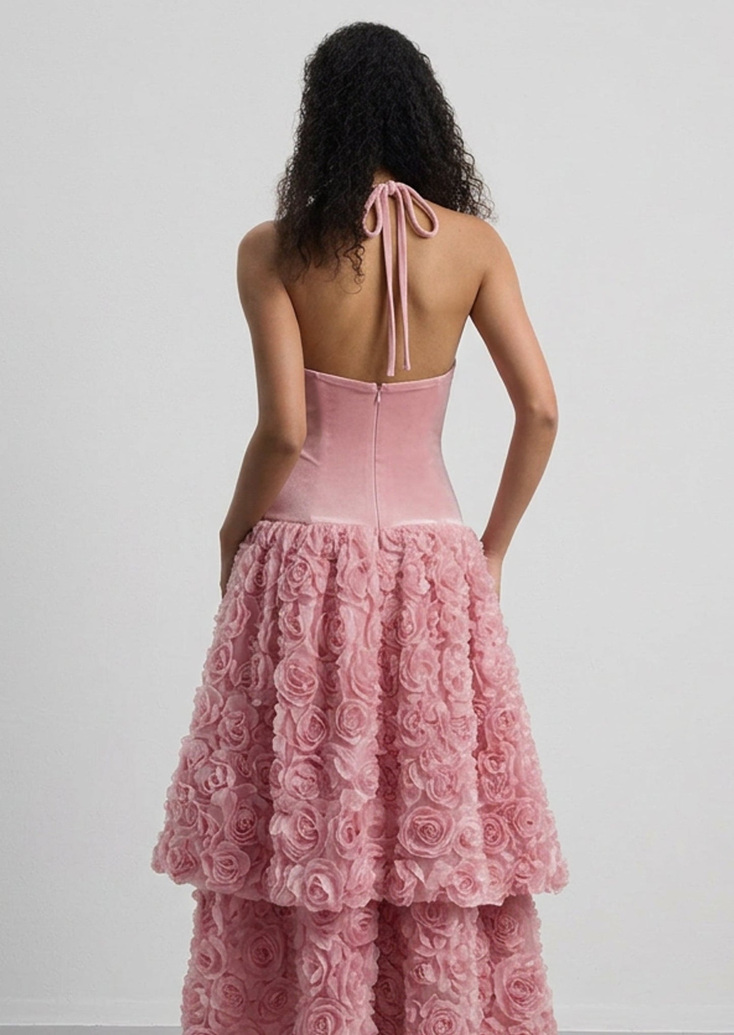 Avital Flower Midi Dress
