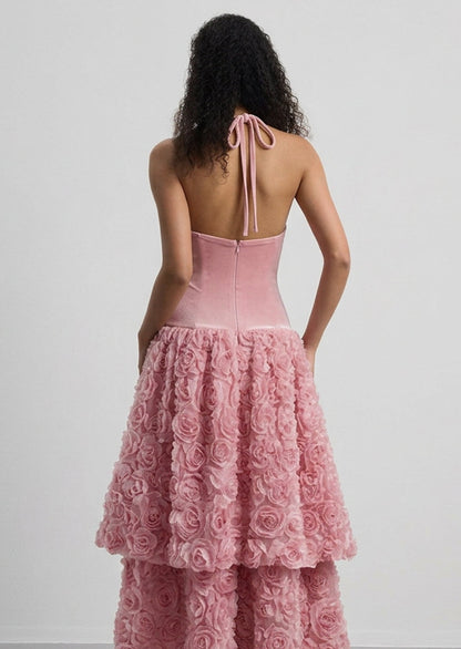 Avital Flower Midi Dress
