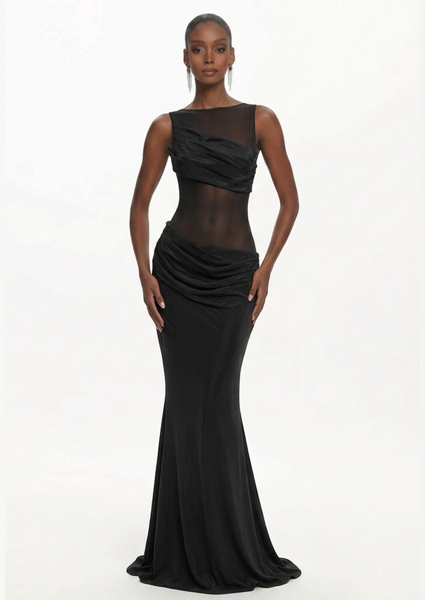 Gracelyn Maxi Dress In Black