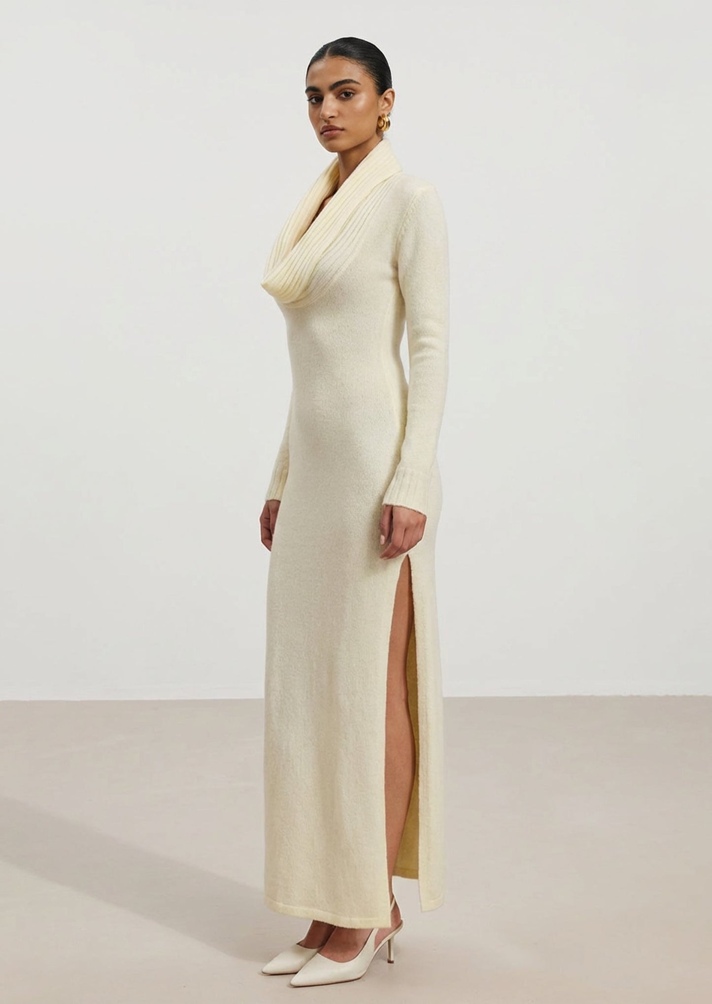 Reversible Knit Maxi Dress