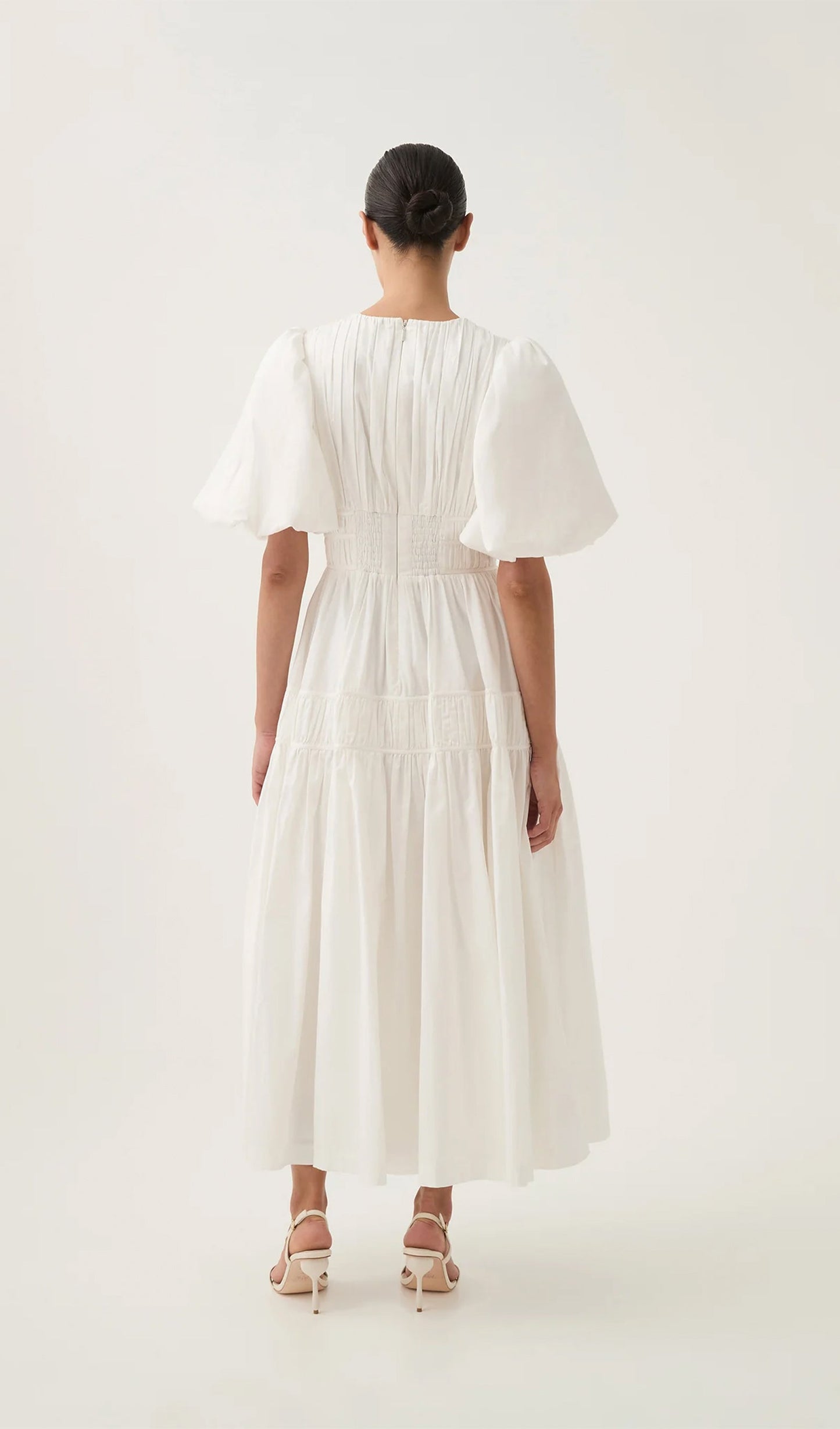 Fallingwater Ruffled Midi Dress