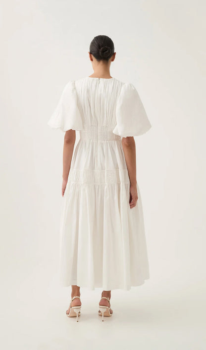 Fallingwater Ruffled Midi Dress
