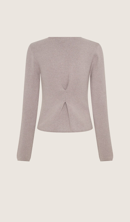 Wide Sleeve Knit Cardigan