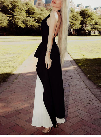 Two Piece Pleated Skirt And Top Set