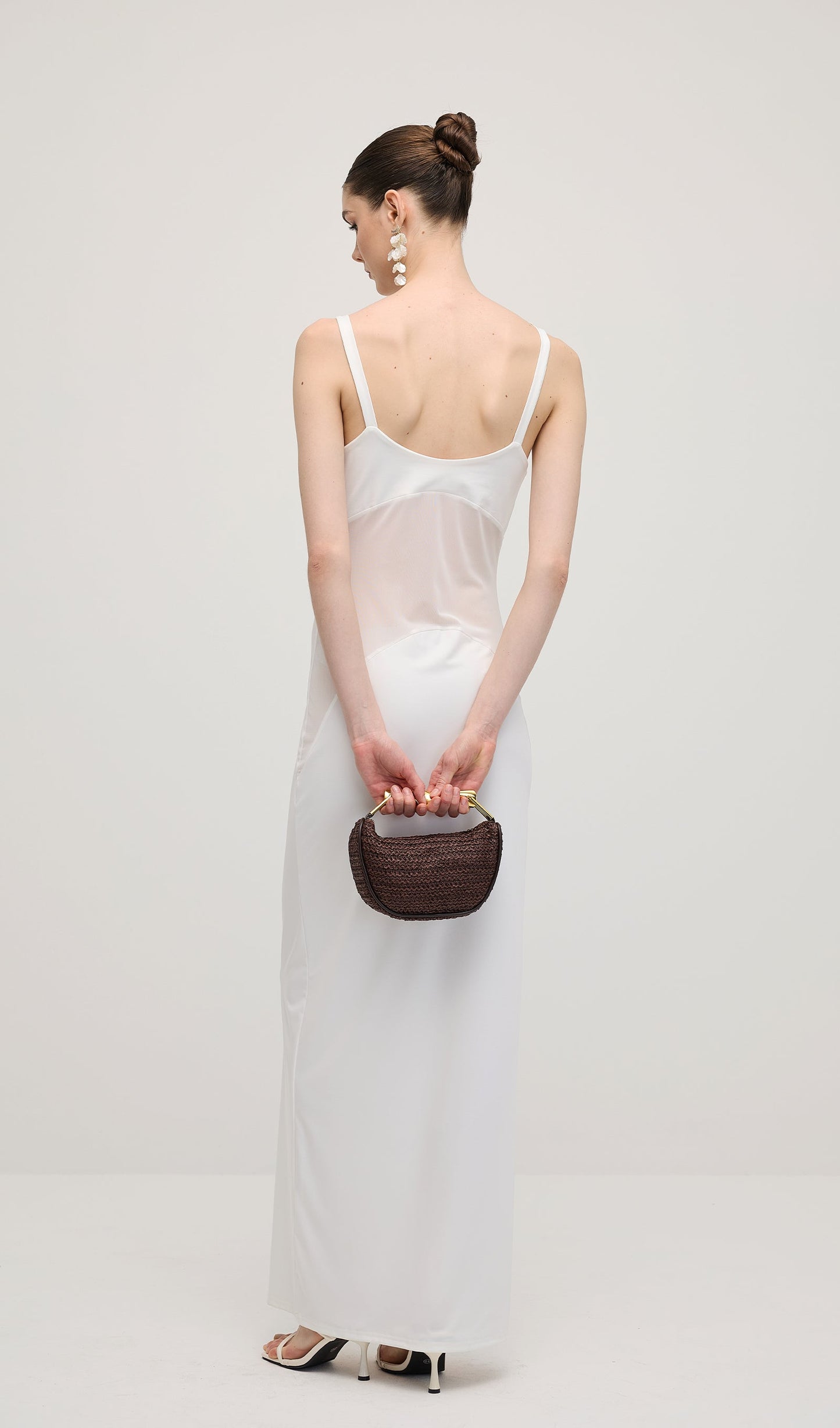 Sheer Knit Curve Maxi Dress
