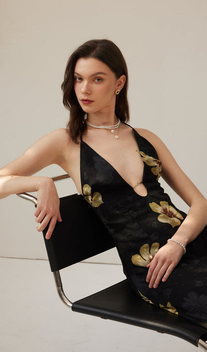 Yasminn Floral Maxi Dress
