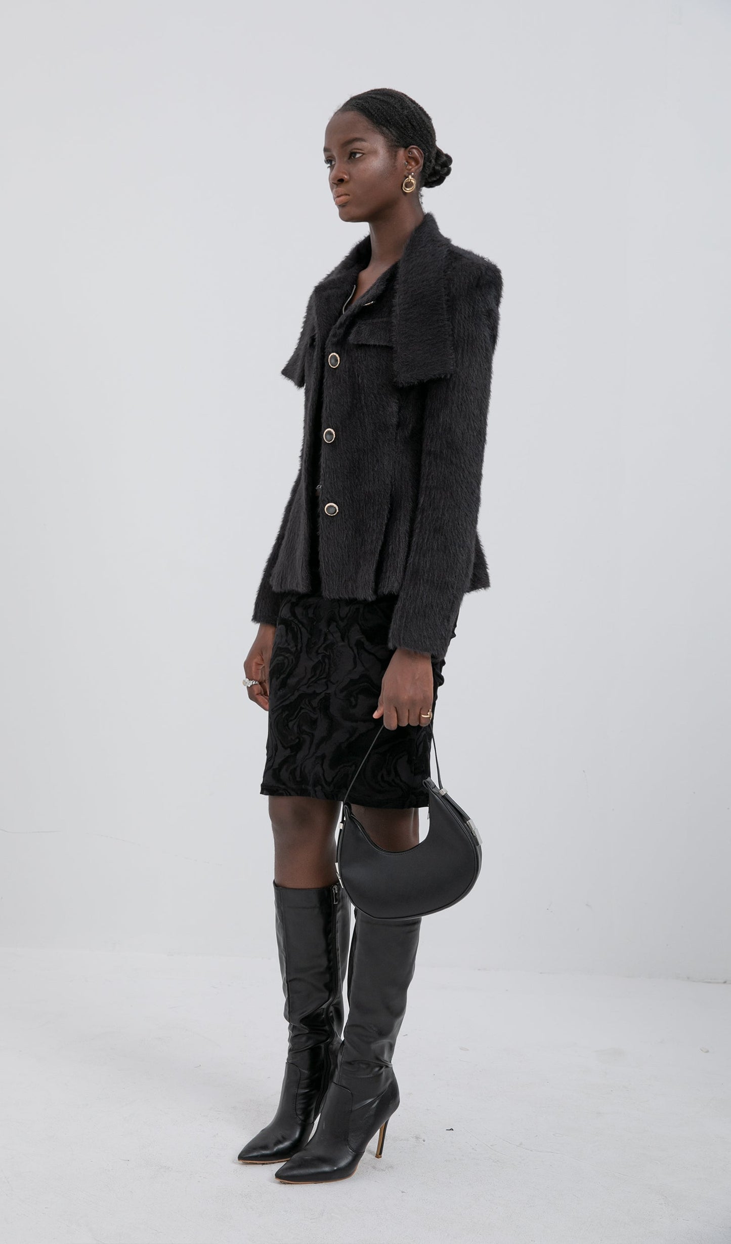 Trendy Feather Cardigan Coat