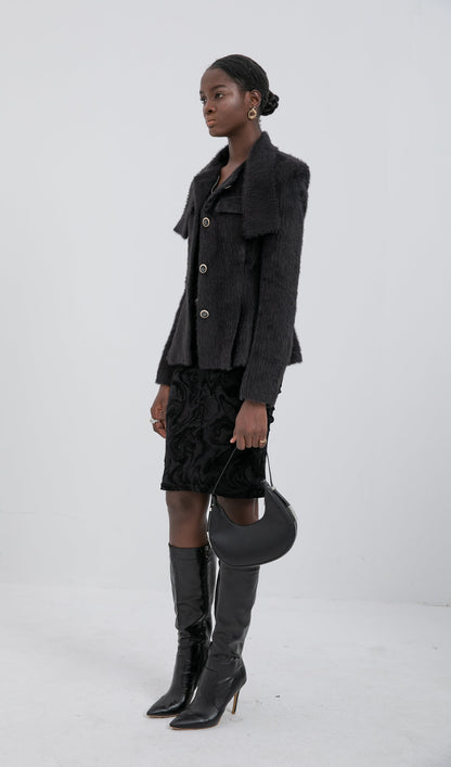 Trendy Feather Cardigan Coat