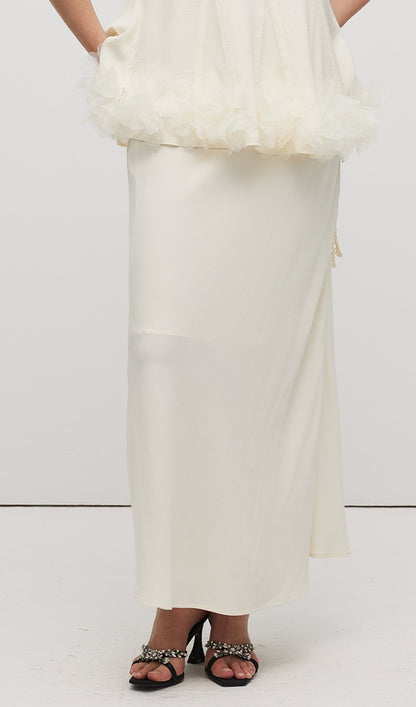 Sleeveless Ruffle Maxi Dress Sets