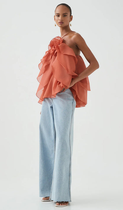 Sleeveless Layered Top