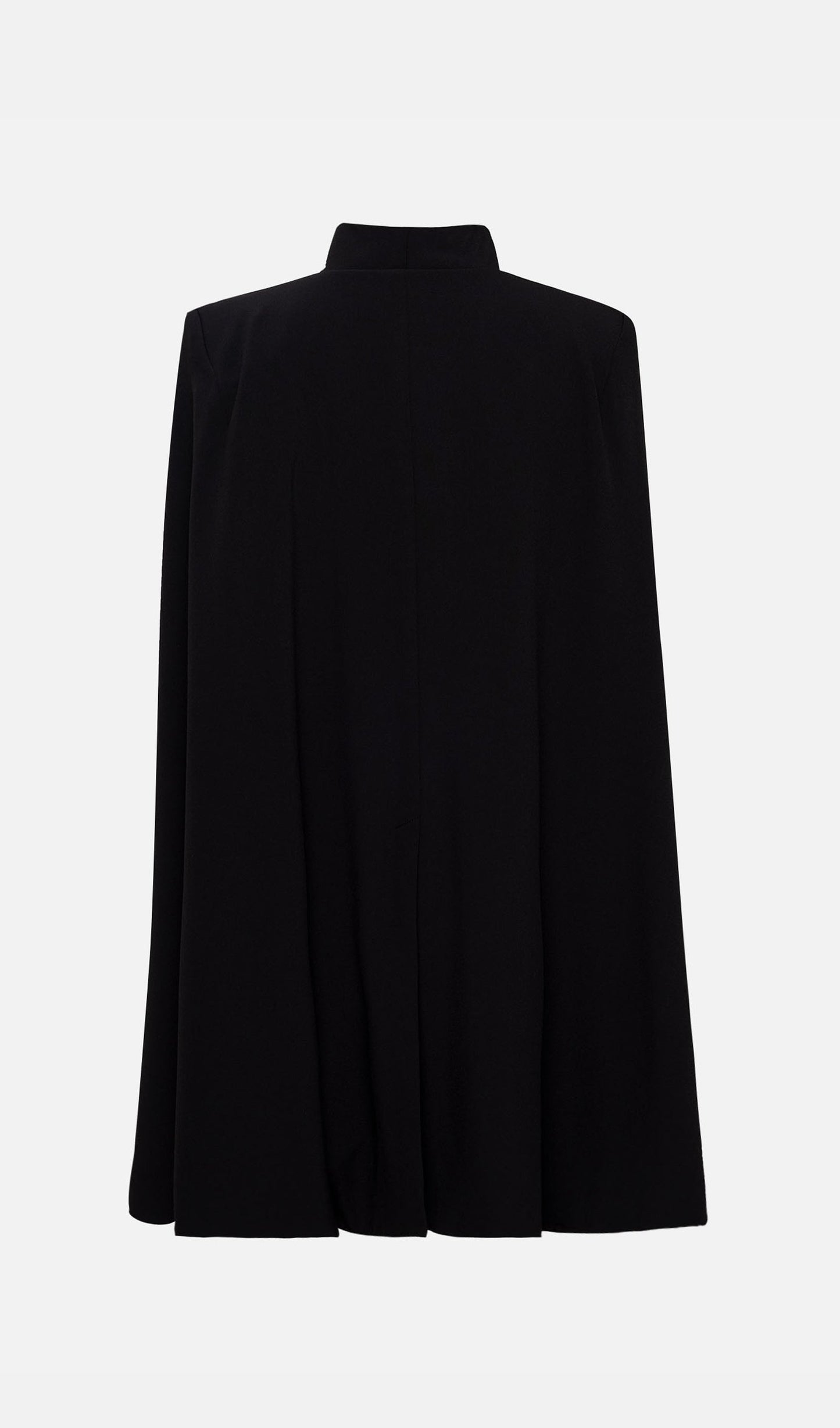 Mini Dress With Flared Sleeves In Black