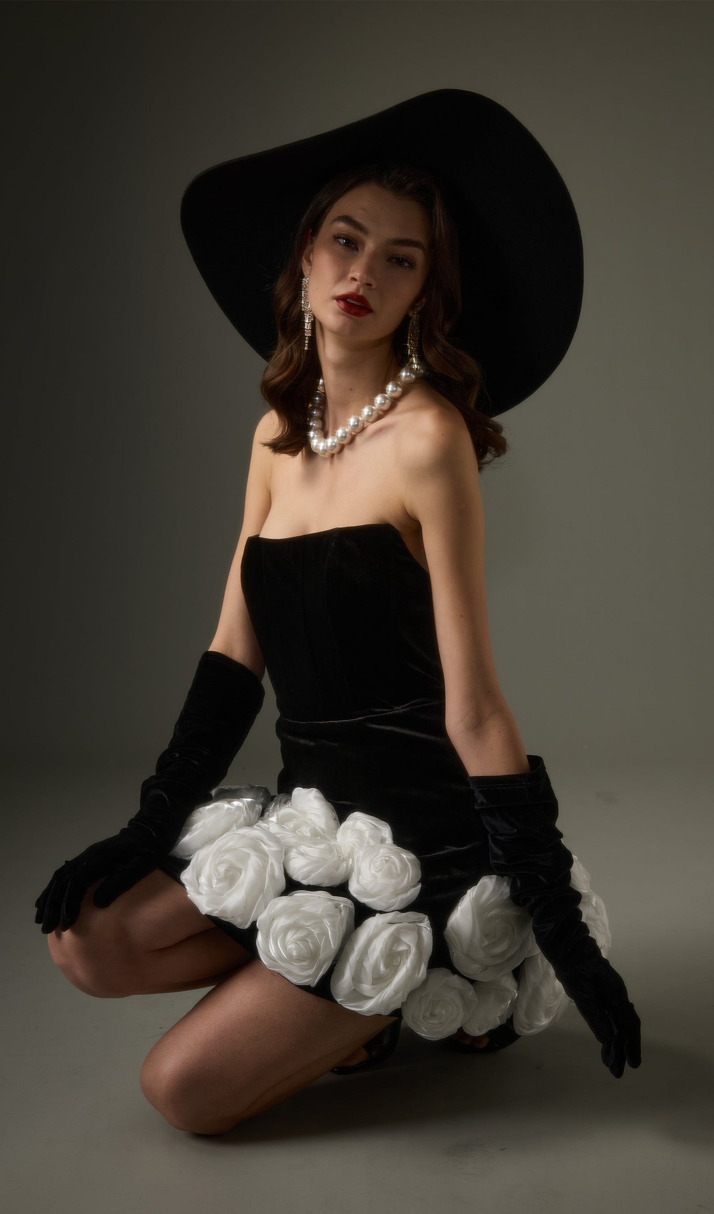 Black Velvet Gloves