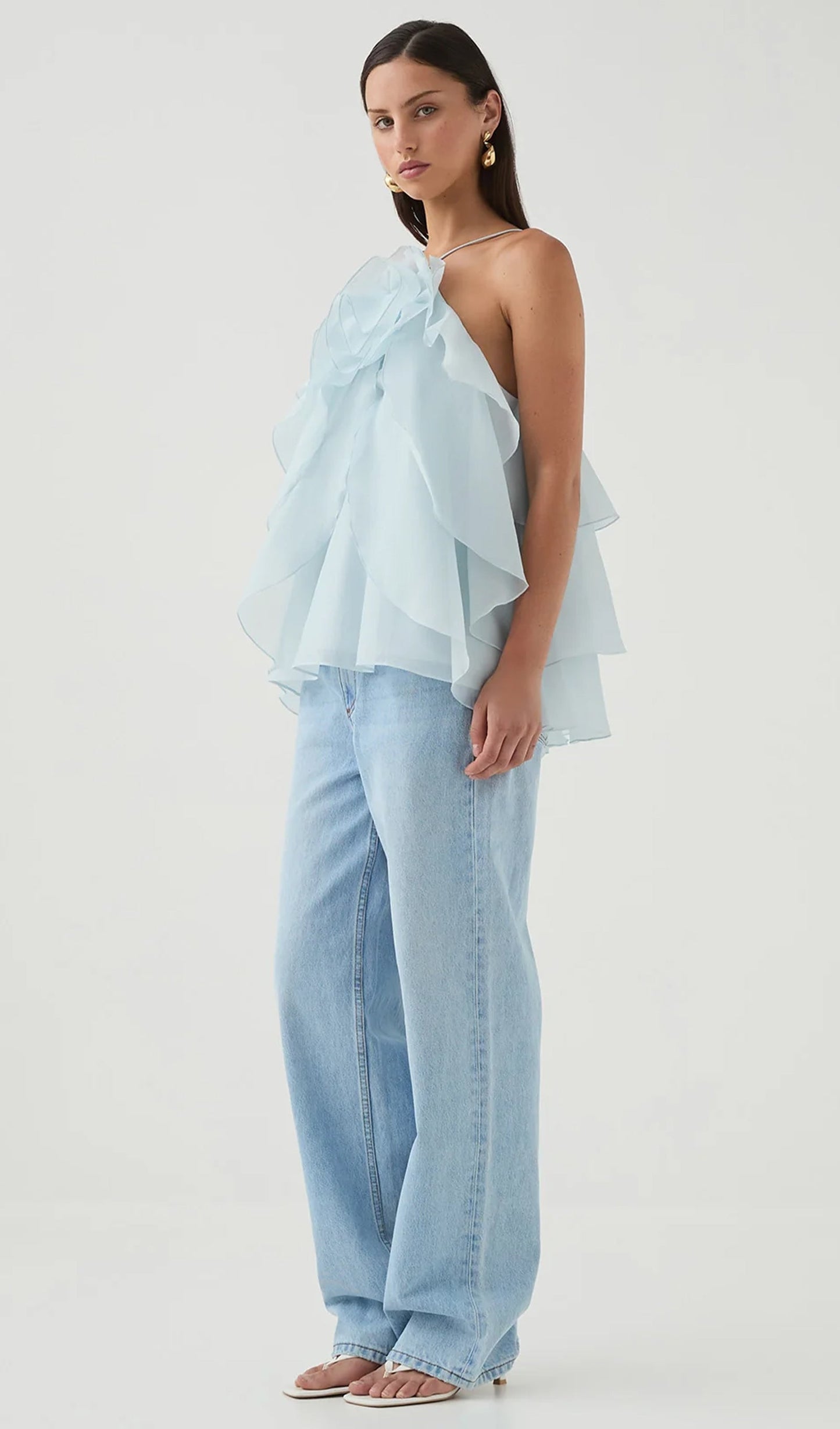 Sleeveless Layered Top
