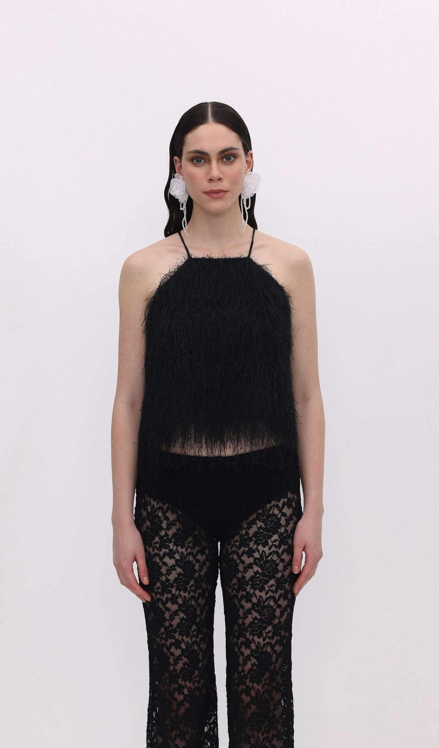 Solid Fit Fluff Slip Top
