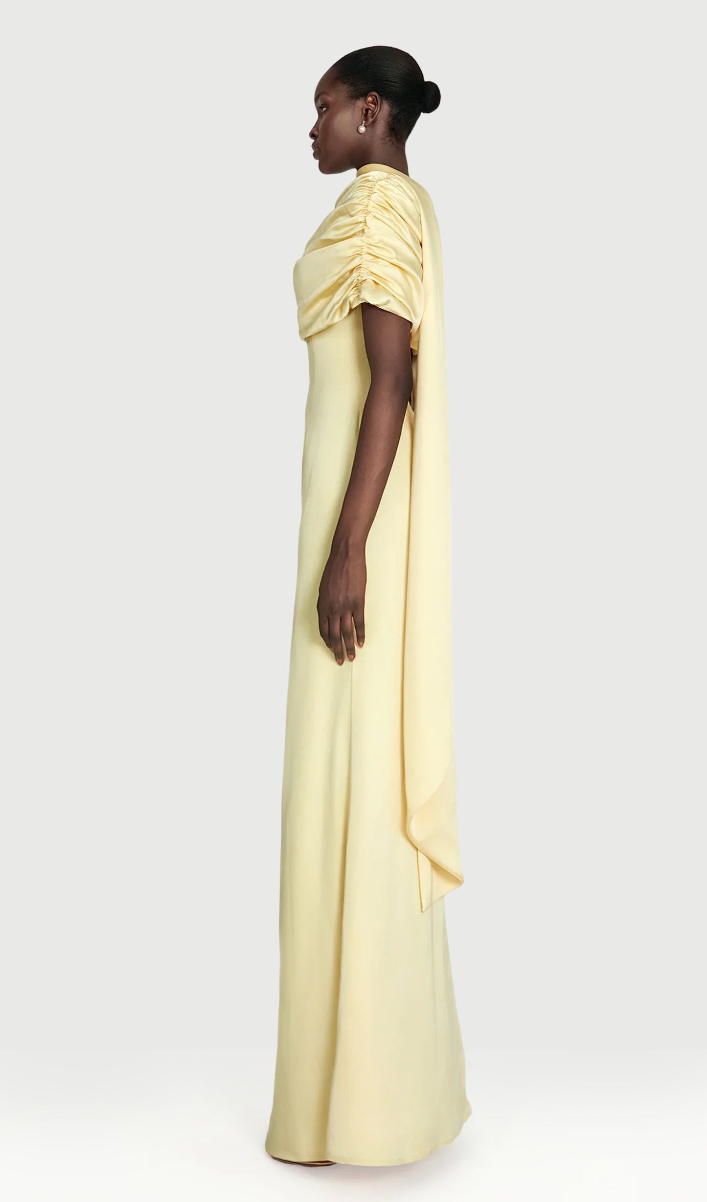 Layali Rose Maxi Dress Matching Scarf