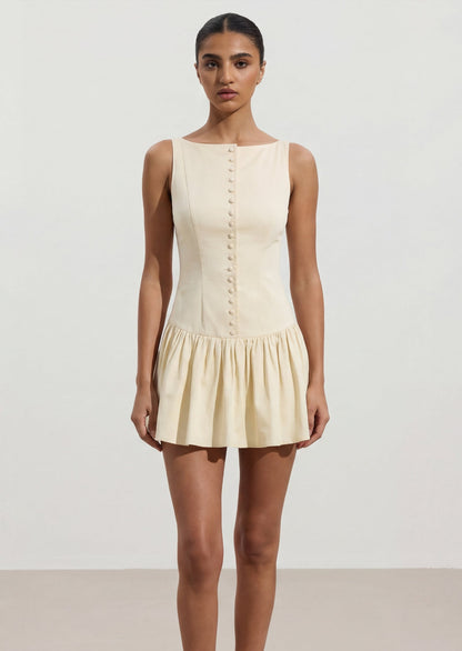 Sleeveelss A-Line Mini Dress