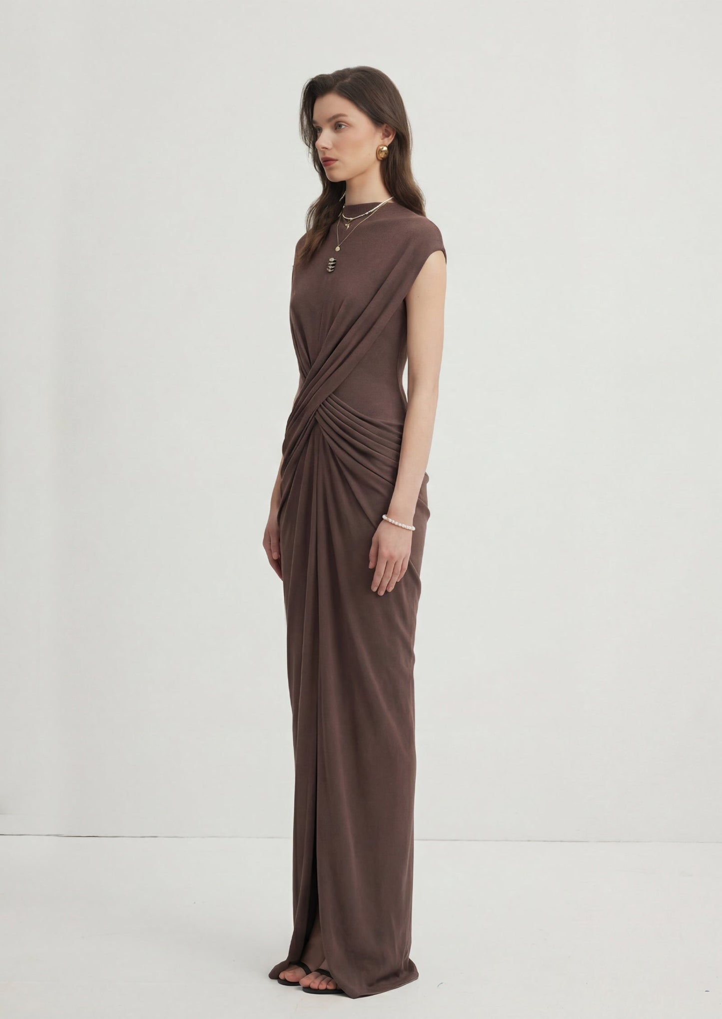 Myla Cross Over Maxi Dress