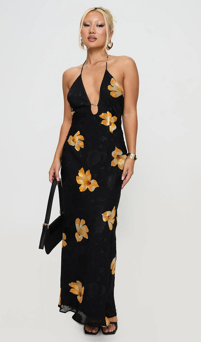 Yasminn Floral Maxi Dress
