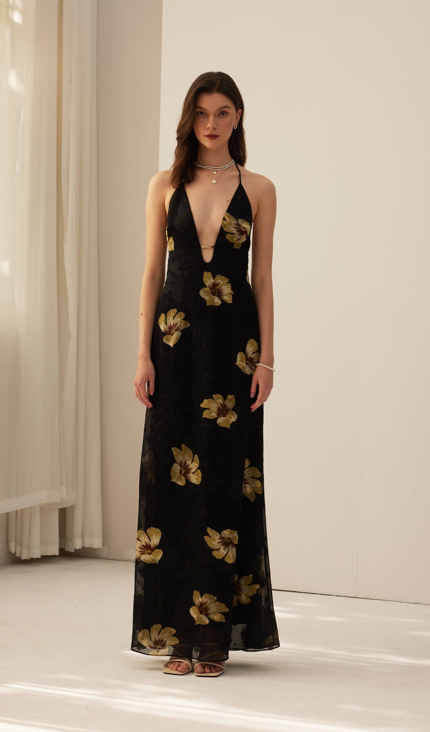 Yasminn Floral Maxi Dress
