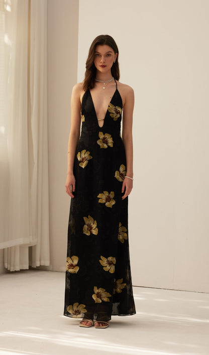 Yasminn Floral Maxi Dress