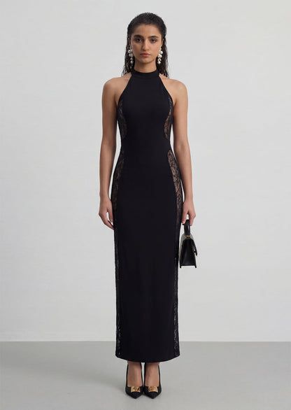 Rosemary Lace Cut Out Maxi Dress