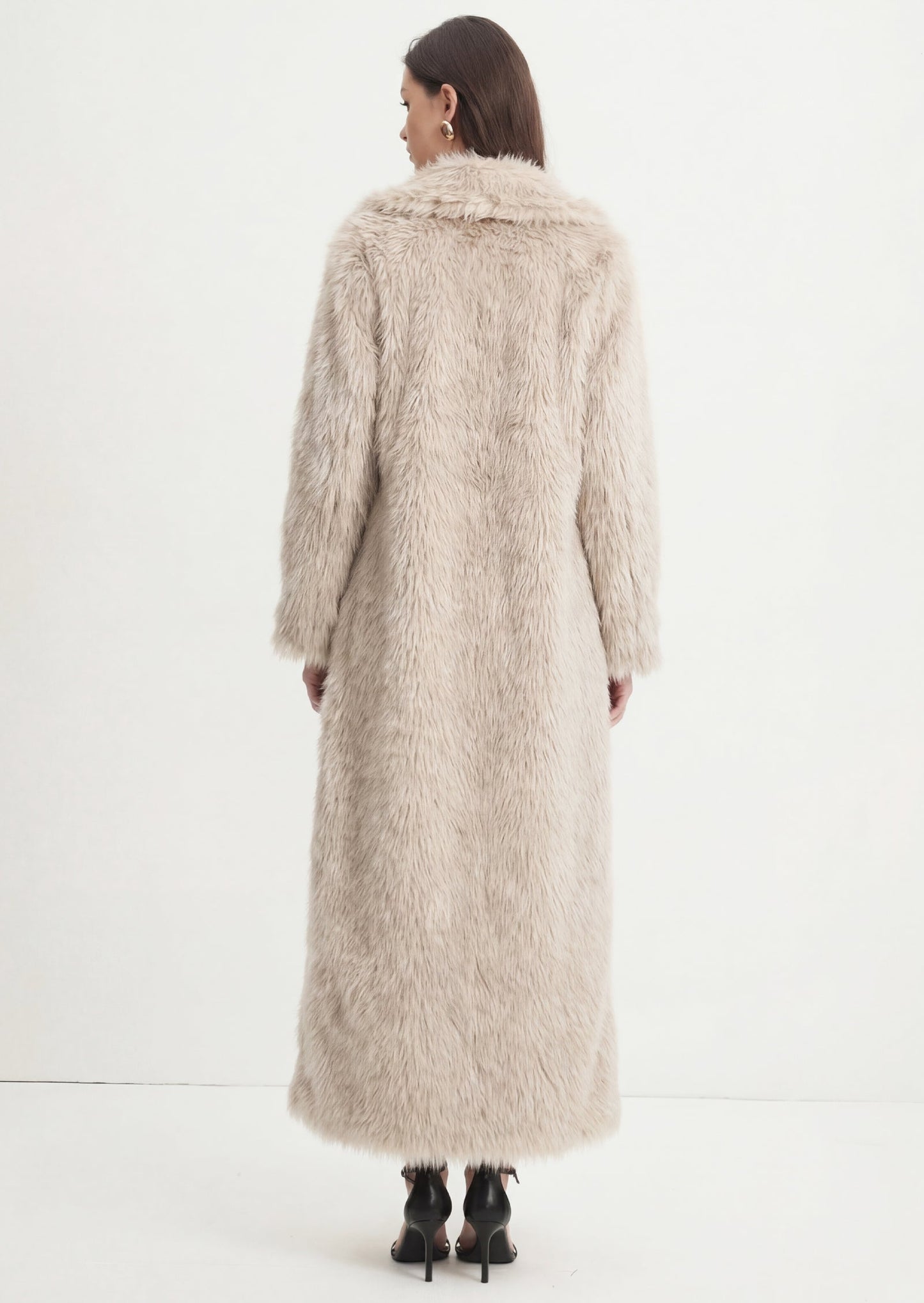 Faux Fur Maxi Coat