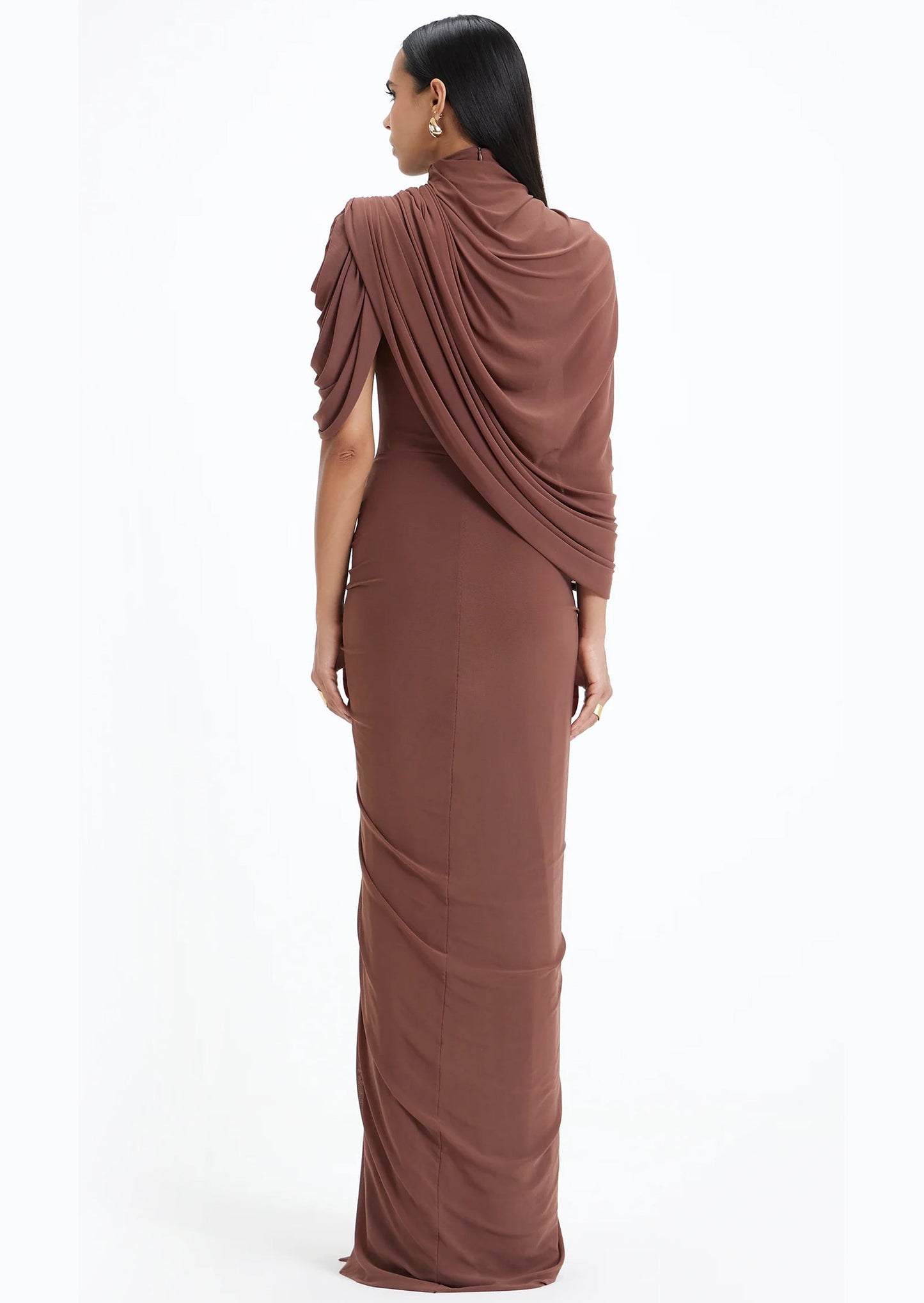 Layali Rose Long Sleeve Maxi Dress