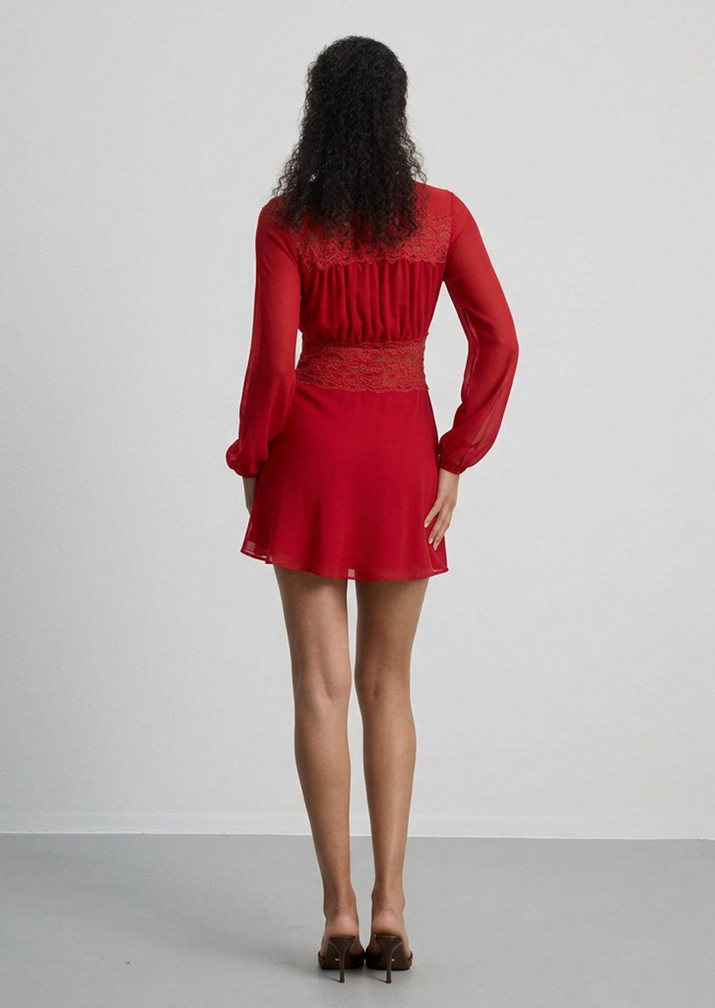 FIona Mini Dress In Red