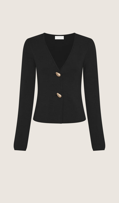 Wide Sleeve Knit Cardigan