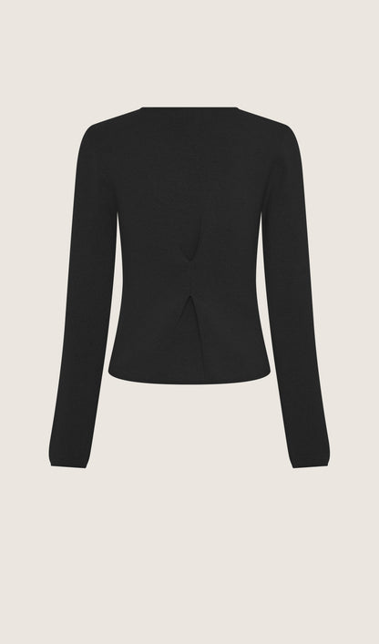 Wide Sleeve Knit Cardigan