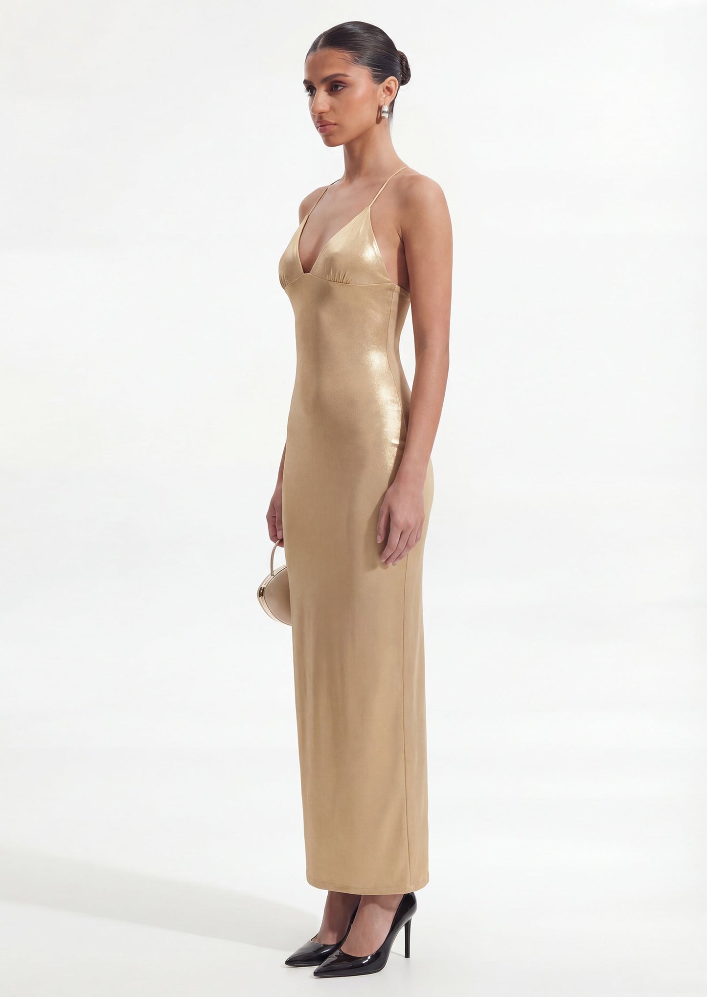 Ellery Maxi Dress With Butterfly Details