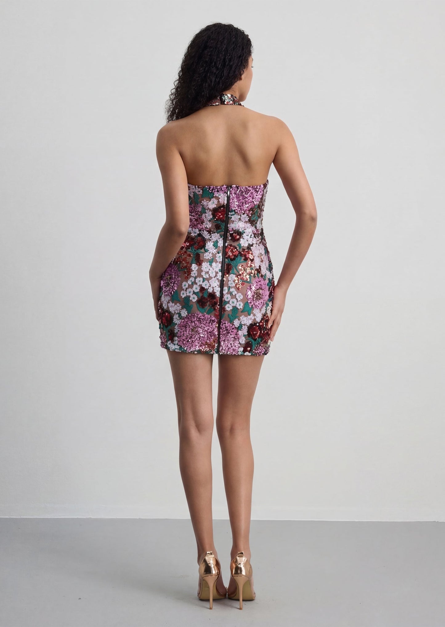 Deirdre Pink Multi Mini Dress