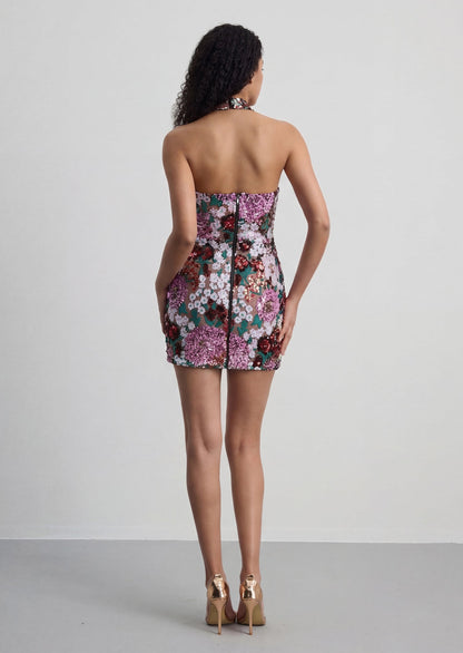Deirdre Pink Multi Mini Dress