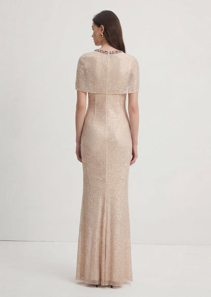 Justine Rhinestone Maxi Dress