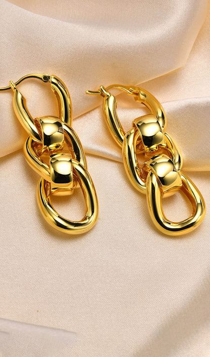 Metal Chain Earrings