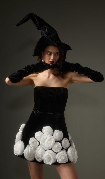 Black Velvet Gloves