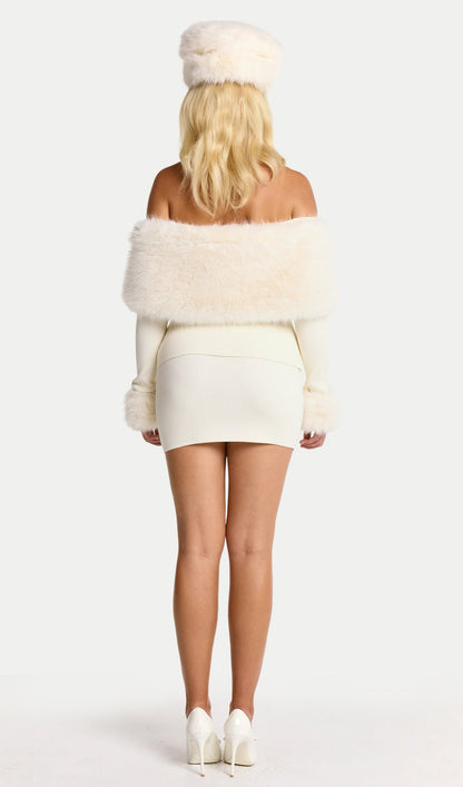 Clarissa Off Shoulder Top & Mini Skirt Set