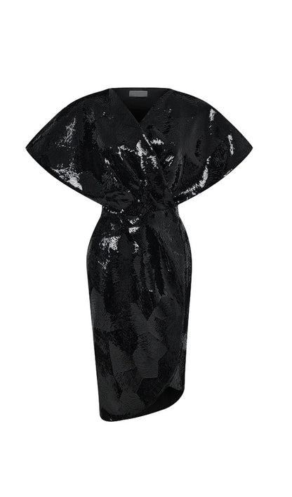 Sequin Midi Dress