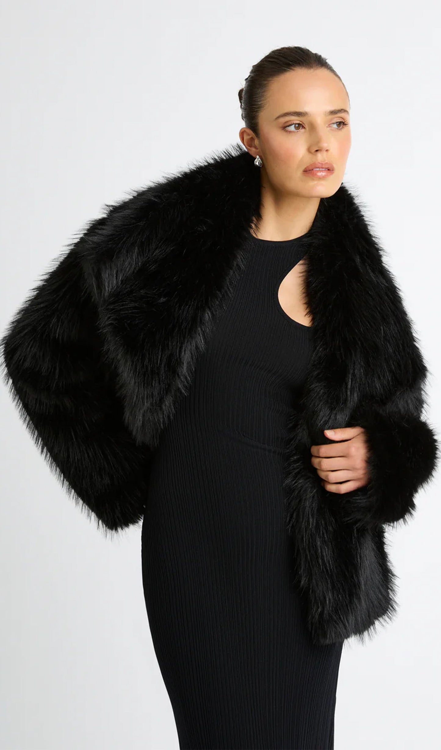 Fur Mini Coat