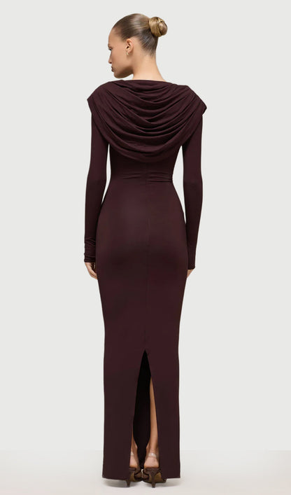 Layali Rose Jersey Maxi Dress