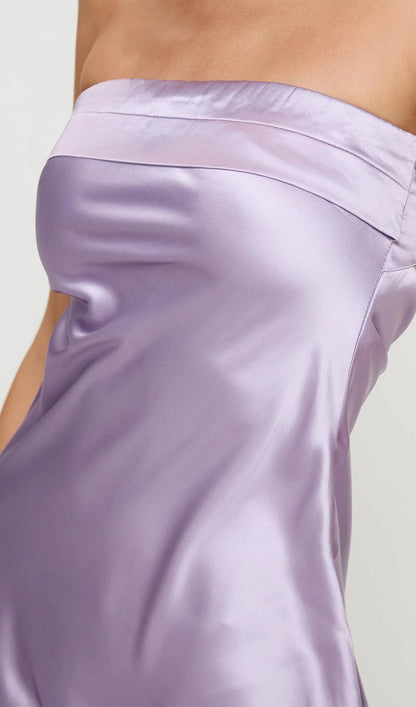 Phillipa Off Shoulder Mini Dress Purple