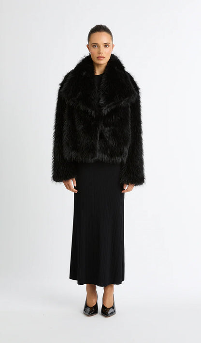 Fur Mini Coat